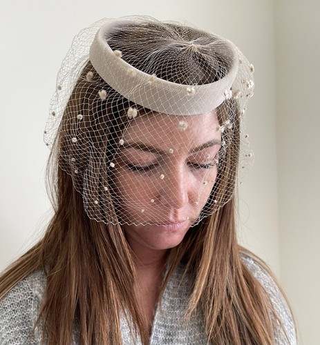 Vintage birdcage veil - vintage,