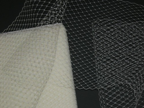 French birdcage veil - 9",