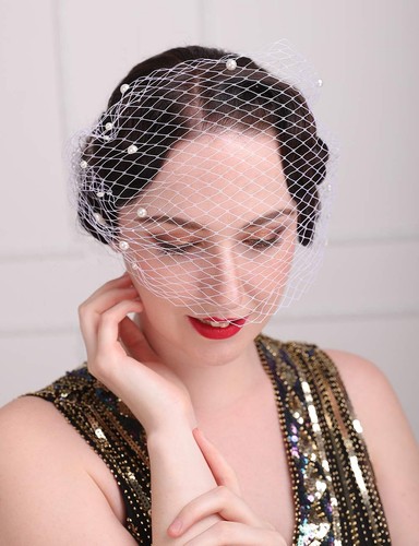 Aimimier bridal short - short, veil