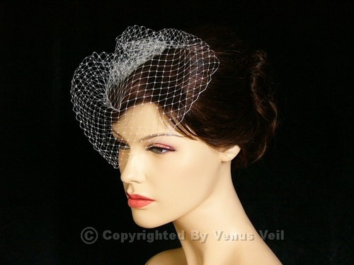 Handmade white bridal - white, 9"