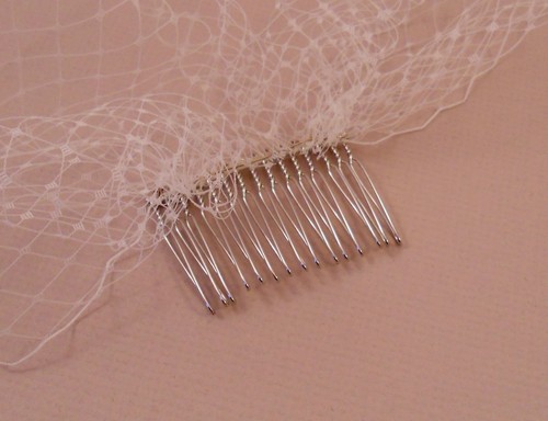 Diamante birdcage veil std - birdcage,