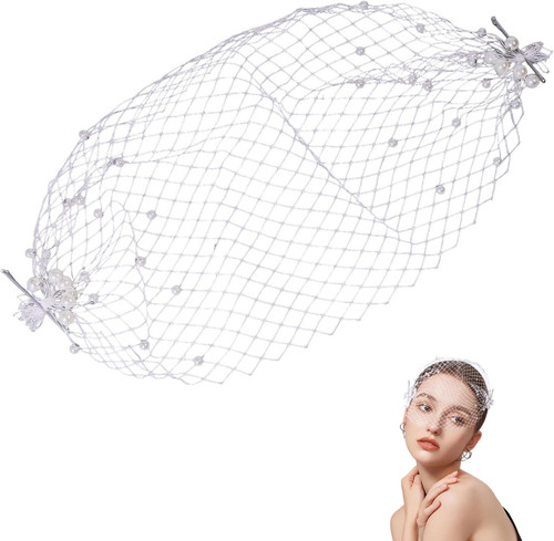 Birdcage face veil - birdcage,