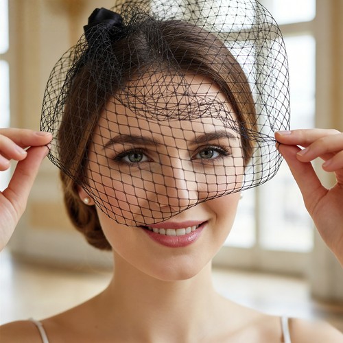 Wedding birdcage veil - birdcage,